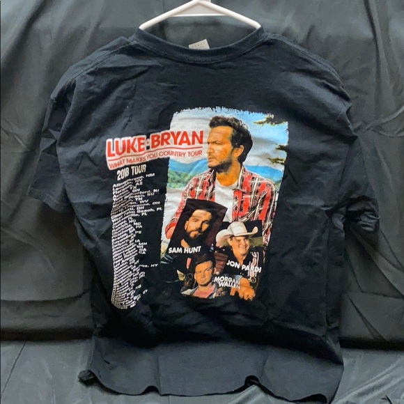 2018 Luke Bryan Tour Shirt - Picture 2 of 3